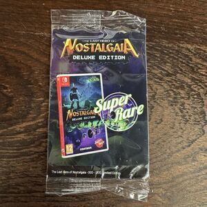 The Last Hero of Nostalgaia Trading Card Pack Super Rare Games SRG TC127 Sealed